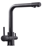 Monocomando Cocina de mesa para filtro-Negro