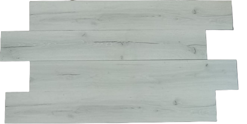 Piso Vinilico Click SPC 1200x180x5mm - Gris
